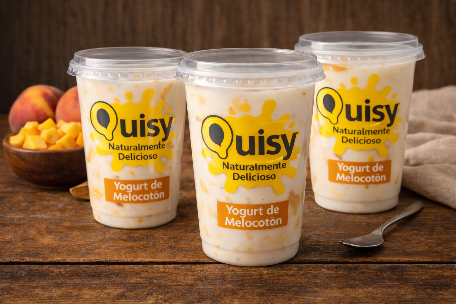 YOGURT DE MELOCOTON - QUISY 1750ML